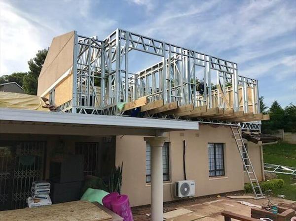 Steel Frame Roof Room