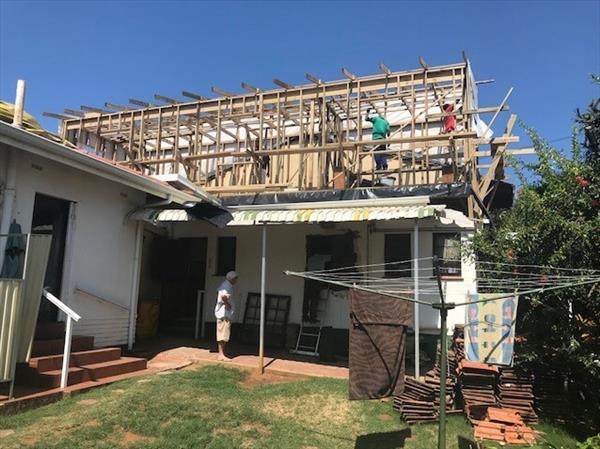 Timber Frame Roof Room